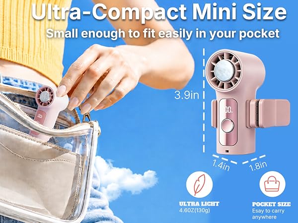 Clip-On Mini Fan