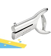 MyLifeUNIT Single Hole Punch, Heavy Duty Hole Puncher for Crafts Tags Paper ID Cards PVC Cardboar...