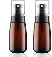 Wowang Travel Spray Bottle 2oz/60ml 2 Pack TSA Approved Fine Mist Spray Bottles Refillable Cosmet...