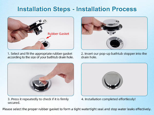 bathtub drain stopper
