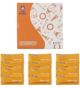 Uncle Bubble Ready-to-Use Bubble Solution Refill, 12 Pouches, for Bubble Machines and Wands, Ages 3+