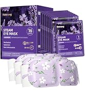 Hotmang 16 Pack Self Heating Steam Eye Mask - Disposable Warming Compress for Dry Eyes, Travel & ...