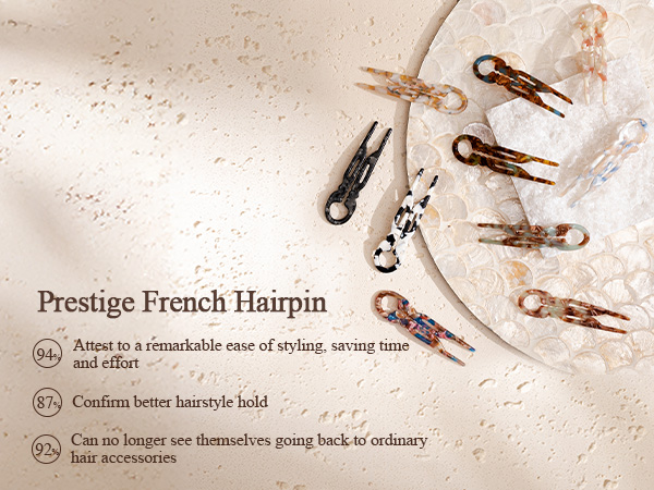 Prestige French Hair Pins for Women