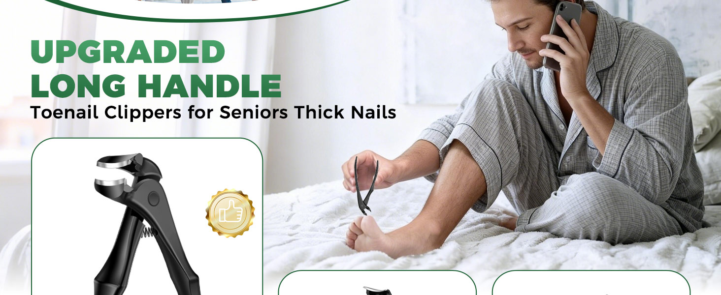Toenail Clippers for Seniors Thick Toenails