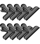 Bag Clips, Heavy Duty Stainless Steel Chip Clips, 8 Pack Food Bags Clamp Great for Kitchen Office...