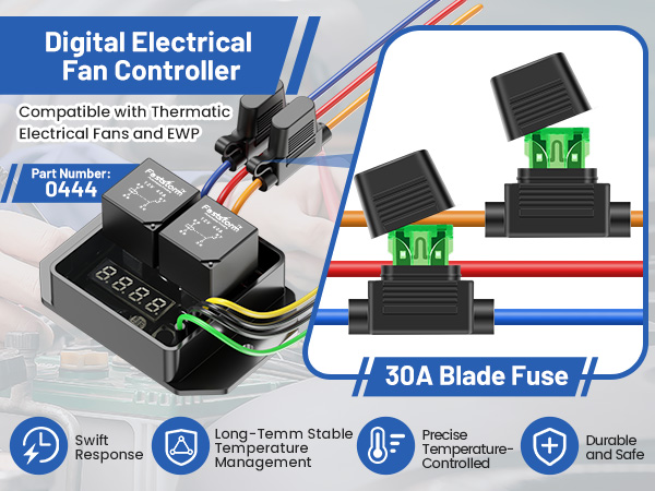 Digital Thermatic Fan Switch Kit #0444