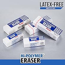 latex free eraser