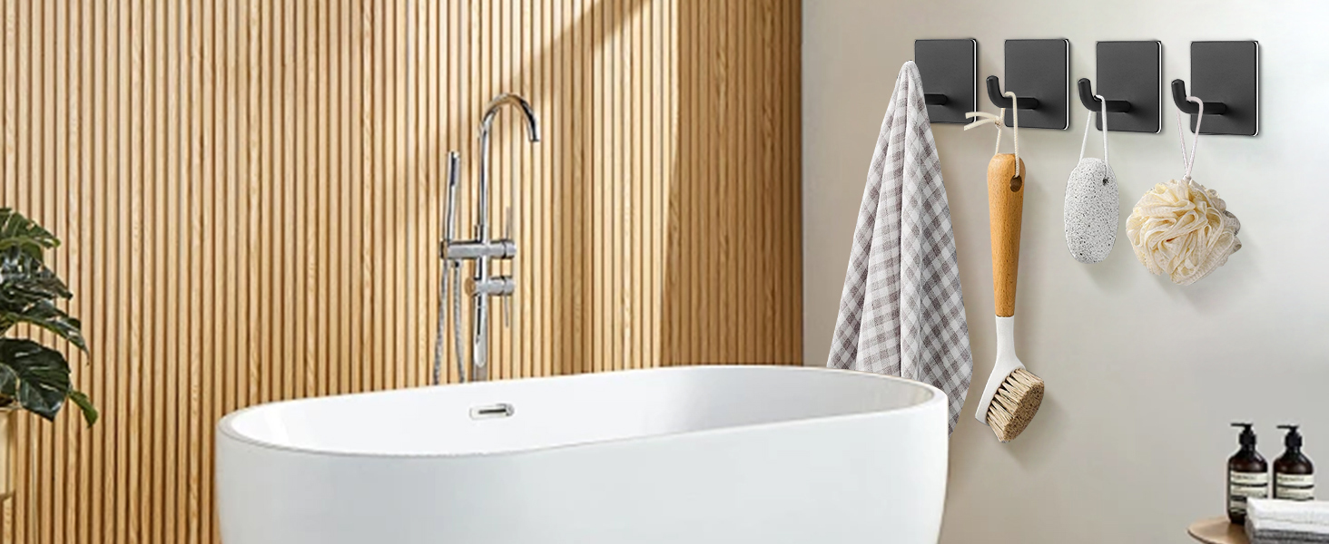 Adhesive Towel Hooks