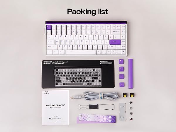 Hero84 HE White Purple