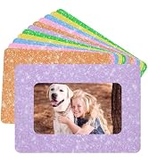 ANPHSIN 12Pcs Magnetic Picture Frame for 4x6in Photo - Cute Magnets Frames Fridge Decor Gifts for...