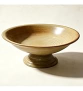Hoousuper Decorative Bowl, Ceramic Beige Key Bowls for Entryway Table