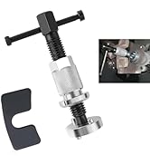 CouTunp Brake Caliper Compression Tool Set, Car Disc Brake Caliper Piston Rewind Tool, Chrome-Pla...