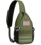 HALOVIE Crossbody Sling Bag Anti Theft Crossbody Backpack RFID Sling Backpack Lightweight Travel ...