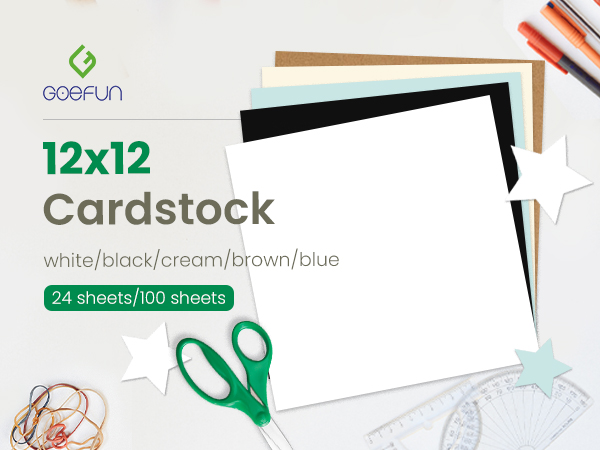 12x12 cardstock