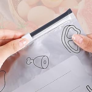 Reusable Aluminum Foil Sealable Storage Bags