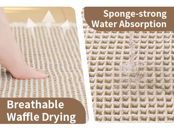 quick dry bath mat