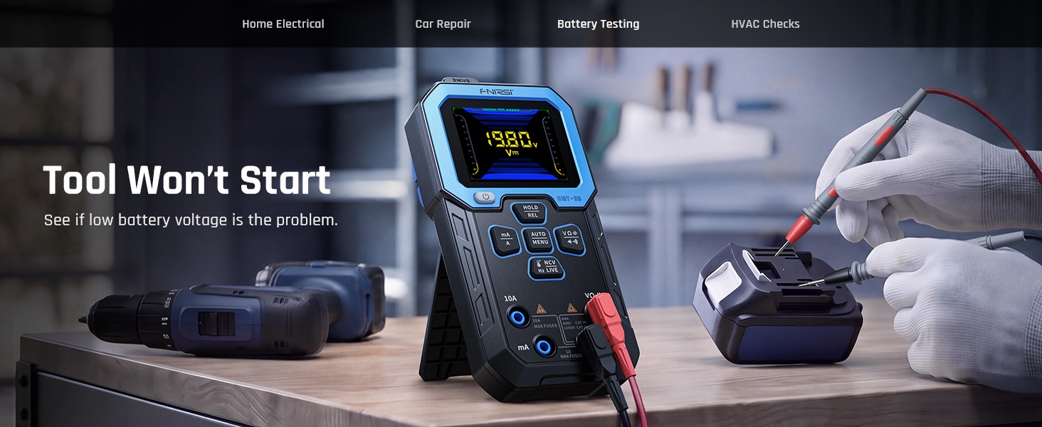 Voltage Tester for Home Electrical Troubleshooting