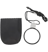 NUOBESTY Magnifying Glasses Pendant Hanging Loupe Monocle Lens Magnifying Glass for Reading Small...