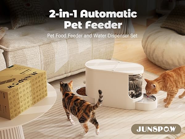 2-in-1 Automatic Pet Feeder