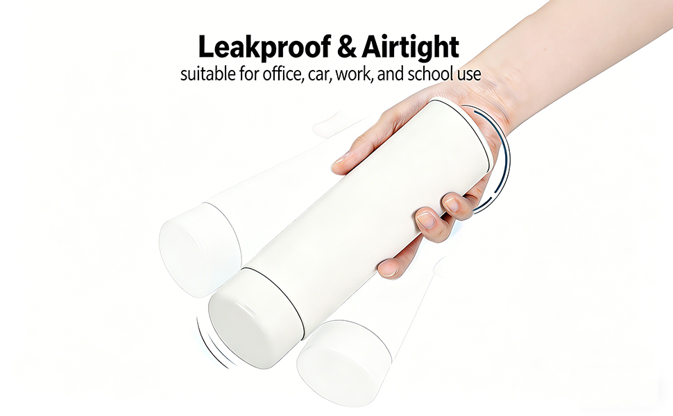 Leakproof & Airtight suitable for office, car, work, and school use