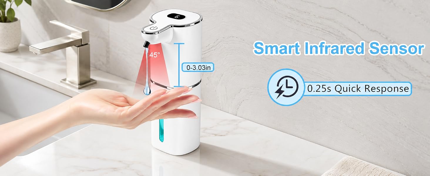 foaming soap dispenser