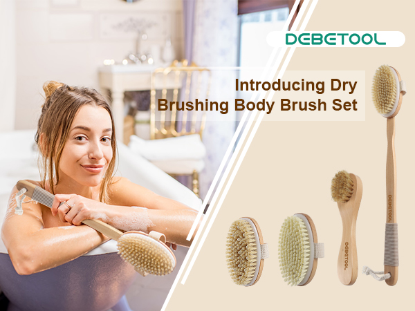 Bath brush set