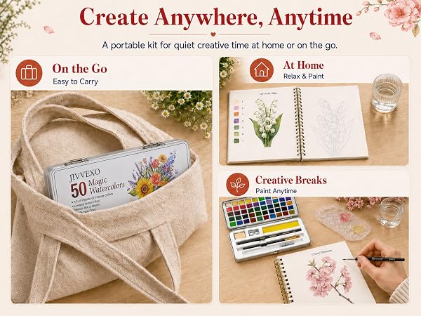 watercolor coloring book