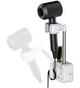Mistriddle Hands Free Hair Dryer Holder, Anti-Shake Retractable Wall Mount | Bathroom, Vanity, Pe...
