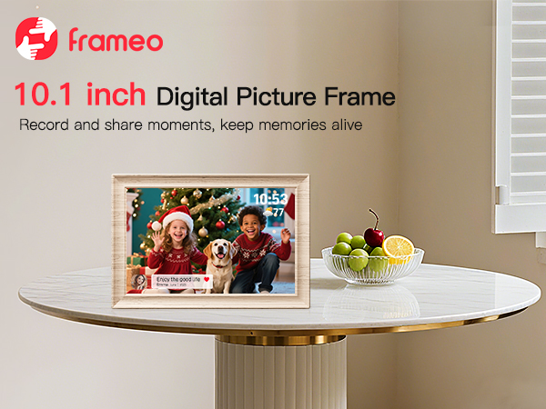 frameo digital frame wifi picture photo video share moment from phone