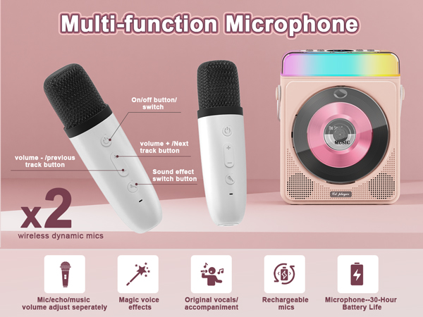 portable cd player with speakers