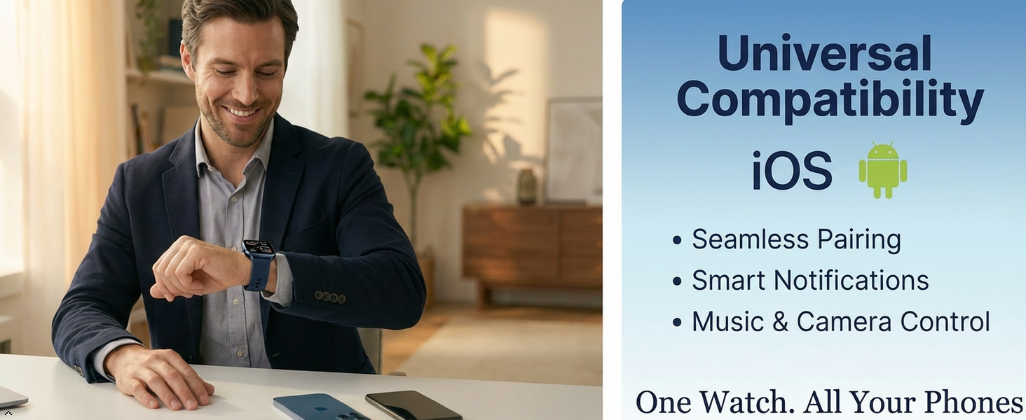 Compatible with Android and Apple systems