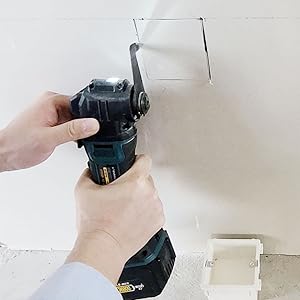 good at cutting rectangular and square holes