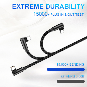 90 degree lightning cable 1 foot right angle iphone charger
