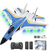 4DRC G1 RC Plane for Adults Kids, RC Airplane Fighter Jet 2.4GHz 4 Channel 6-axis Gyro Stabilizer...
