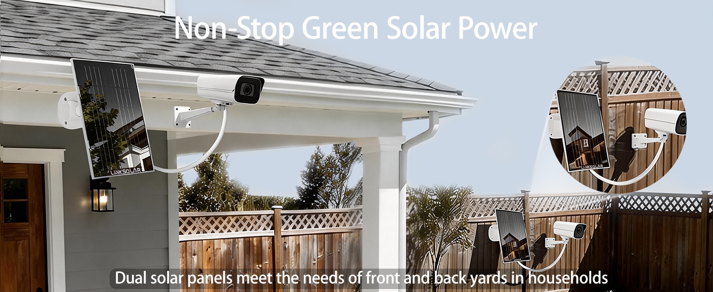 solar panel for camera