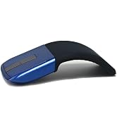 Bluetooth Arc Touch Travel Mouse Foldable Slim and Portable Mini Wireless Computer Mouse Folding ...