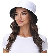 Women Reversible Bucket Hat Summer Beach hat Outdoor Cap
