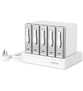 Gitryin Laptop Charging Station, 5 * 140W Retractable USB C Chargers, 10 Type C Ports with Coolin...