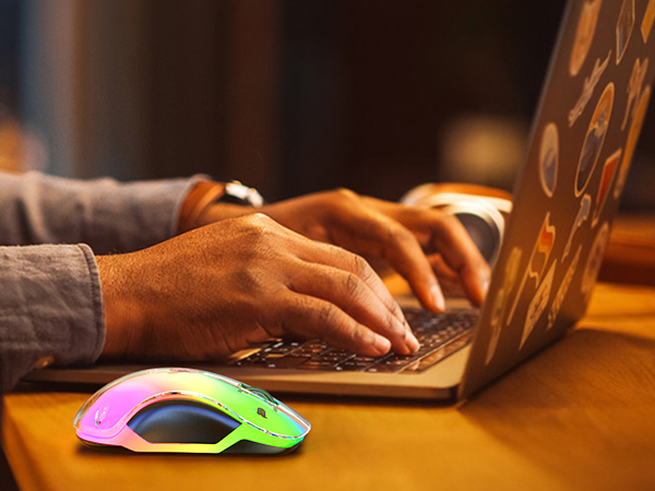 LED wireless mouse