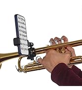 Phone Lyre for Trumpet, Phone Holder for Military Trumpeters, Lightweight & Sturdy, 360° Adjustab...