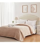 Sealy Electric Blanket Queen Size, Heated Blanket Sherpa & Flannel, with 10 Heat Setting & 1-12 H...