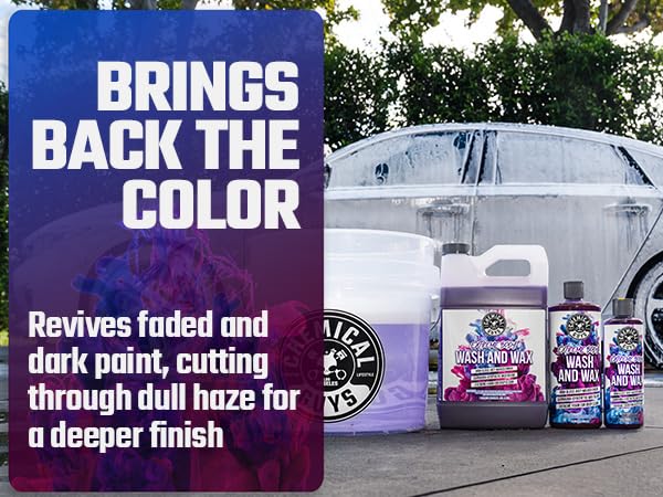 Leaves a protective layer that beads water and reinforces the finish you already have.