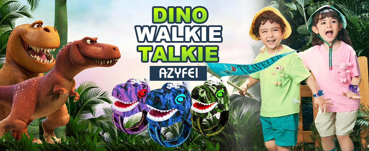 Dino walkie talkie