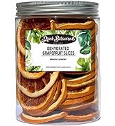 Dehydrated Dried Grapefruit Slices Wheels | 100% Natural | Approx 50+Slices | 4.93 oz | Dried Gra...