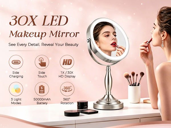 vanity mirror with lights