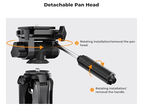 K&F Concept Camera Smartphone Tripod