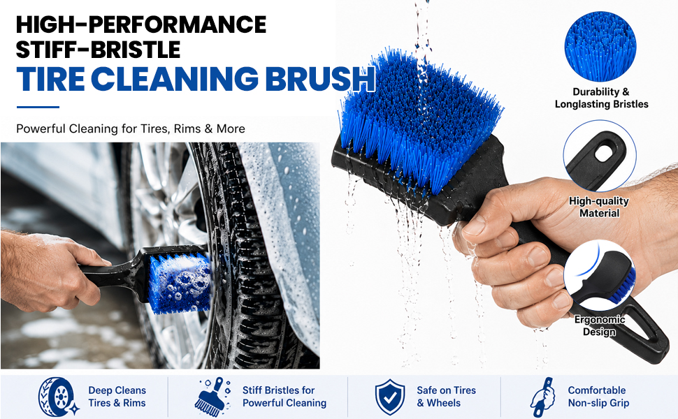 Wheel Cleaning Brush Kit