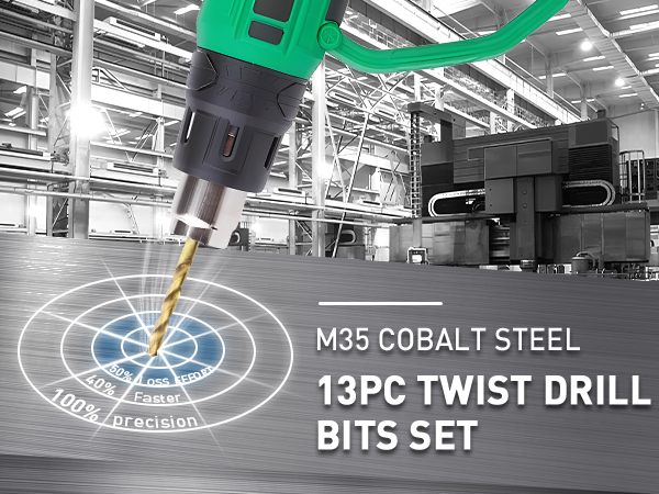 M35 Cobalt Drill Bit Set