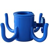 AMMSUN TSD74003, 4-prongs Plastic Hanging for Towels/Hats/Clothes/Camera/Sunglasses/Bags,Fit, Cam...