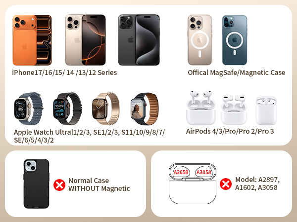 magsafe charger iphone 17